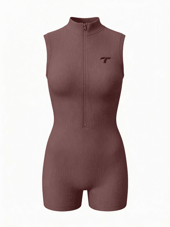 Aero Sculpt Jumpsuit light brown