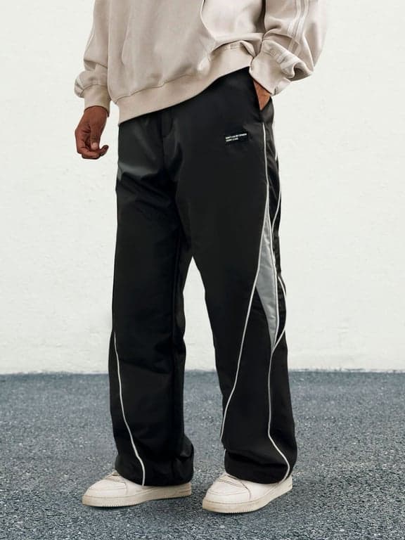 Men's Streetwear Track Pants black