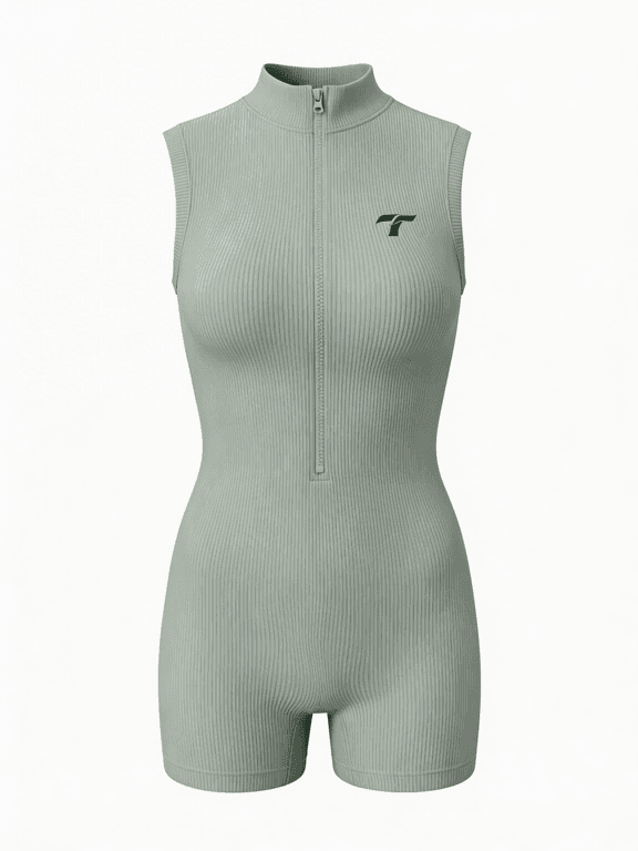 Aero Sculpt Jumpsuit mint green